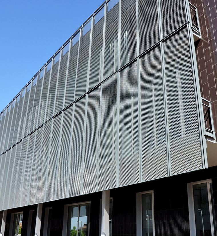 estructuras metalicas construccion soportes chapas perforadas