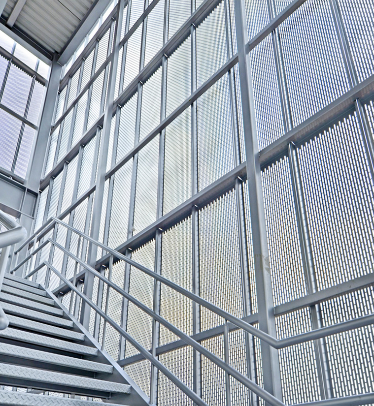 estructuras metalicas construccion soportes chapas perforadas