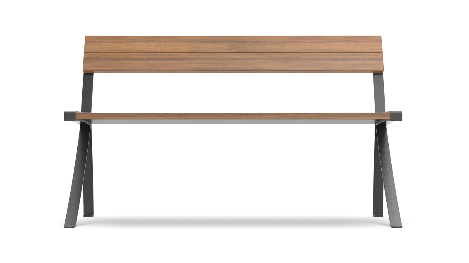 Banco de madera para plazas