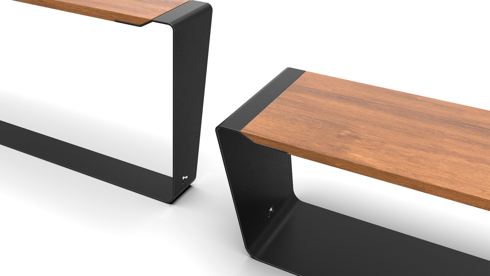 Silla apoyo isquial de madera y chapa