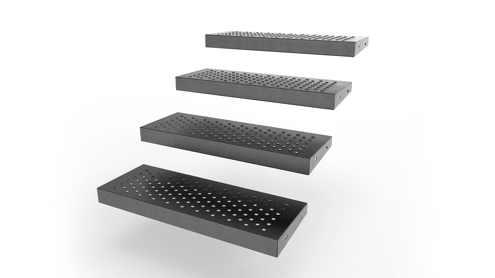 Escalera antideslizante para industrias