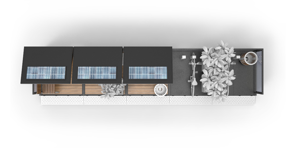 Parklets sustentable ampliacion de veredas