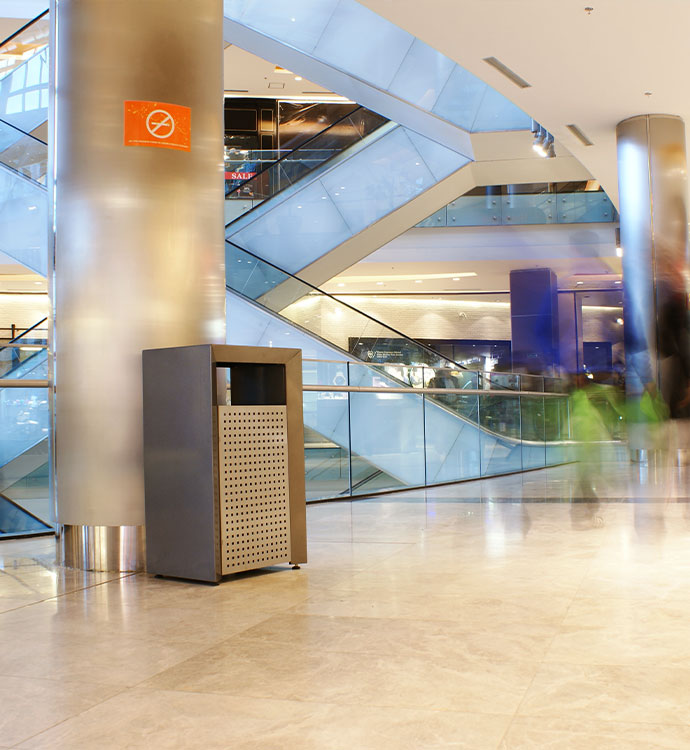 Cesto Arco en shopping DOT