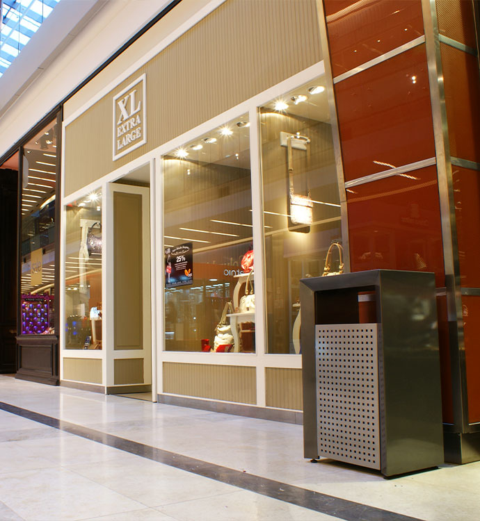 Cesto Arco en shopping DOT